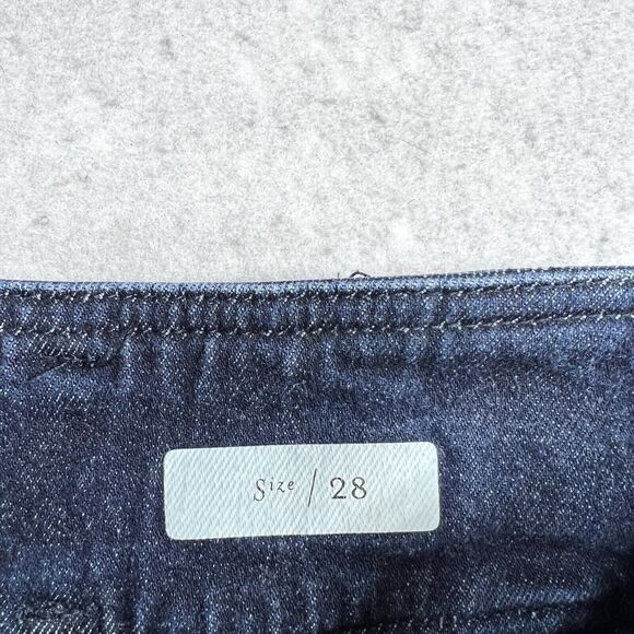 Pilcro & The Letterpress Jeans Anthropologie Women 28 Mid Rise Skinny Dark Wash - Picture 10 of 12